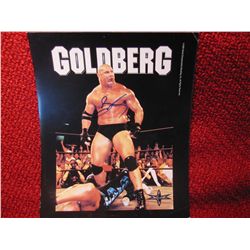Wrestler Goldberg Autograph