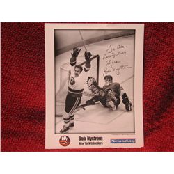 Bob Nystrom New York Islanders Signed Photo
