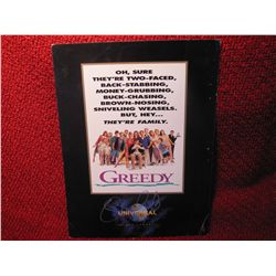 Actress Olivia D'Abo "Greedy" Autograph