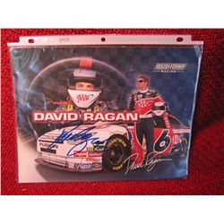 Racing David Ragan "NASCAR" Autograph