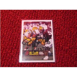 Football Kevin Mawae "LSU" Autograph