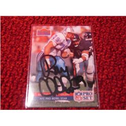 Football Ray Childress "Houston Oilers" Autograph