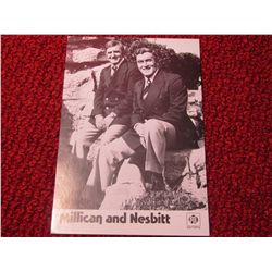 British Vocal Duo Millican & Nesbitt Autograph