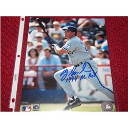 Baseball Bob Hamelin Autograph