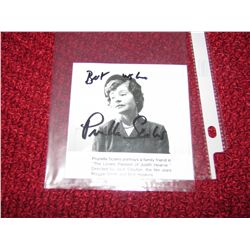 Actress Prunella Margaret Rumney "Queen Elizabeth II" Autograph