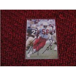 Football Ken Harvey Arizona Cardinals Autograph