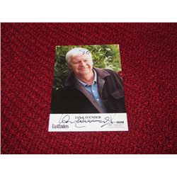 Actor Ian Lavender "Eastenders BBC" Autograph