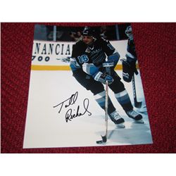 Hockey Todd Richards Las Vegas Wranglers Autograph