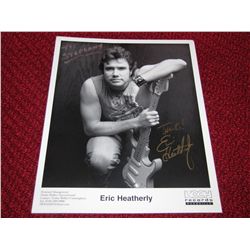 Singer Erix Heatherly Autograph