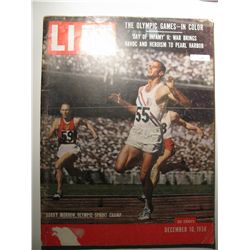 December 1956 Life Magazine; Bobby Morrow , Olympic Sprint Champ
