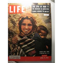 April 1956 Life Magazine; EPIC OF MAN KILLER TORNADOES BOXING