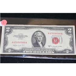 1953-B United States Note $2, Red Seal