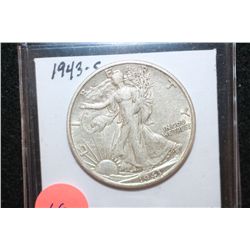 1943-S Walking Liberty Half Dollar