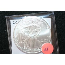2010 Silver Eagle $1