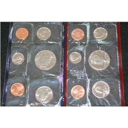 1988 US Mint Coin Set, P&D Mints, UNC