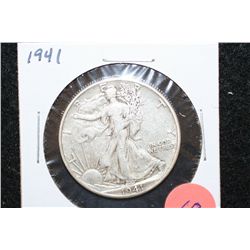 1941 Walking Liberty Half Dollar