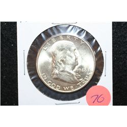 1948-D Ben Franklin Half Dollar
