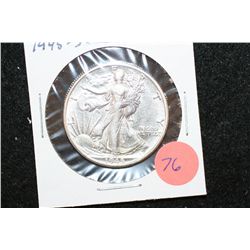 1945-S Walking Liberty Half Dollar