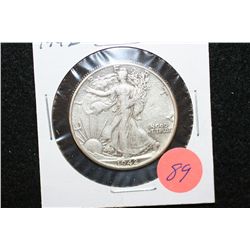 1942 Walking Liberty Half Dollar