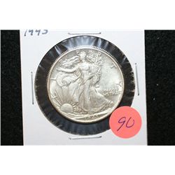 1943 Walking Liberty Half Dollar