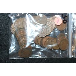 Indian Head Penny, Various Dates & Conditions, Lot of 50