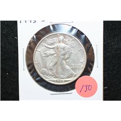 1945-S Walking Liberty Half Dollar