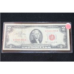 1963 United States Note $2, Red Seal
