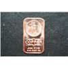 Image 1 : 2012 Copper Ingot, .999 Fine 1 Oz.