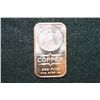 Image 1 : 2012 Copper Ingot, .999 Fine 1 Oz.