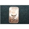 Image 1 : 2012 Copper Ingot, .999 Fine 1 Oz.