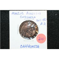 161-180 AD Marcus Aurelius Caesarea Cappadocia Ancient Foreign Coin