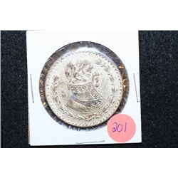 1965 Mexico Un Peso Foreign Coin