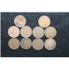 Image 1 : Indian Head Penny, Various Dates & Conditions, Lot of 10