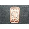 Image 2 : 2012 Copper Ingot, .999 Fine 1 Oz.