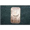 Image 1 : 2012 Copper Ingot, .999 Fine 1 Oz.