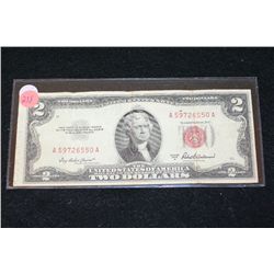 1953-A United States Note $2, Red Seal