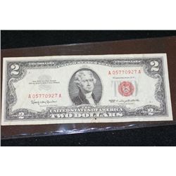 1963 United States Note $2, Red Seal