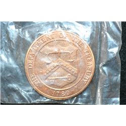 1789 Dept of the Treasury, US Mint, Denver CO Commerative Medallion