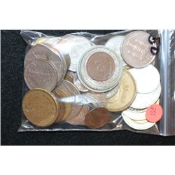 Foreign Coin, Various Dates, Conditions & Denominations, Lot of 50