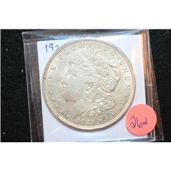 1921 Silver Morgan $1