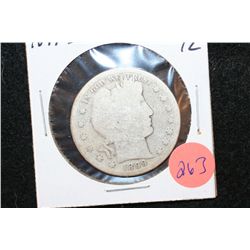 1899-S Barber Half Dollar