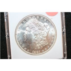 1881-S Silver Morgan $1, MCPCG Graded MS63