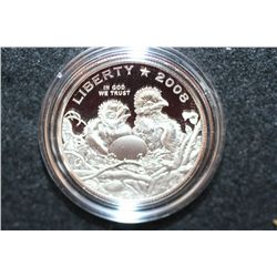 2008-S Challenger Commerative Half Dollar