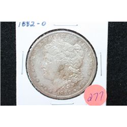 1882-O Silver Morgan $1