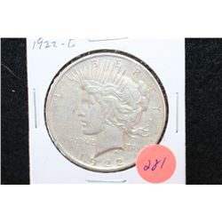 1922-D Peace $1