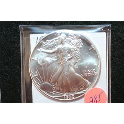 1992 Silver Eagle $1