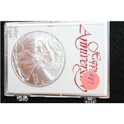 2010 Silver Eagle $1, "Happy Anniversary"