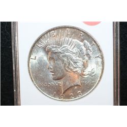 1923 Peace $1, ANACS Graded MS61