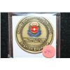 Image 1 : Essayons Coin of Excellence, 420th Engineer Brigade (Corps)-Phantom Engineers Challenge Medal Presen