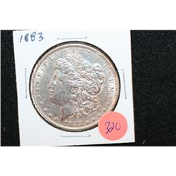 1883 Silver Morgan $1